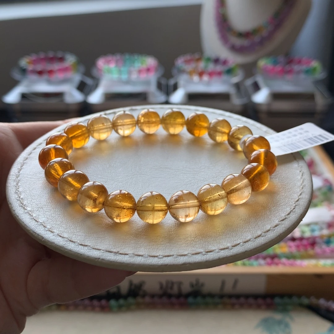 未镶嵌手链碧玺碧玺