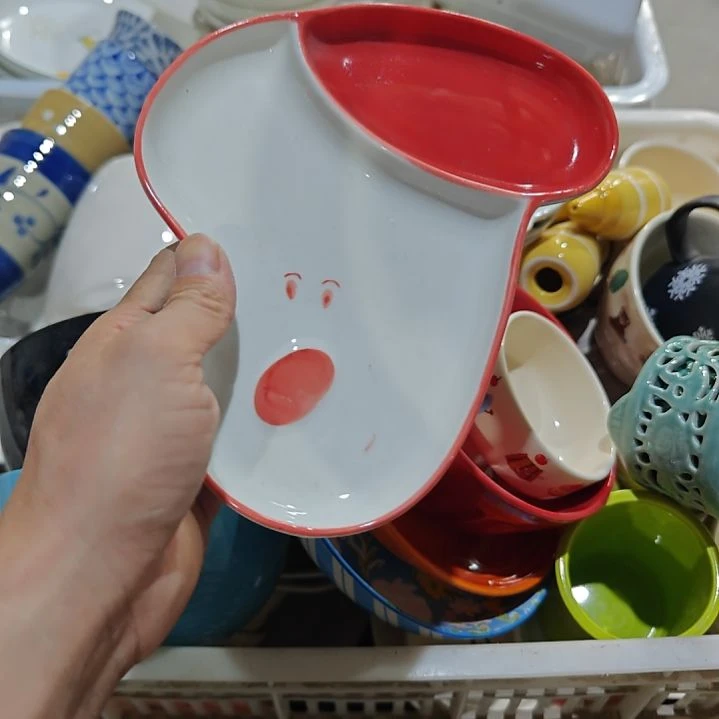 瓷片陶瓷杯碗盘微瑕介意慎拍