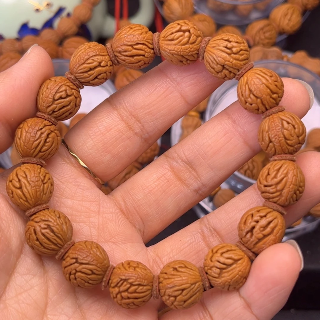 桃核吊坠龙纹桃核