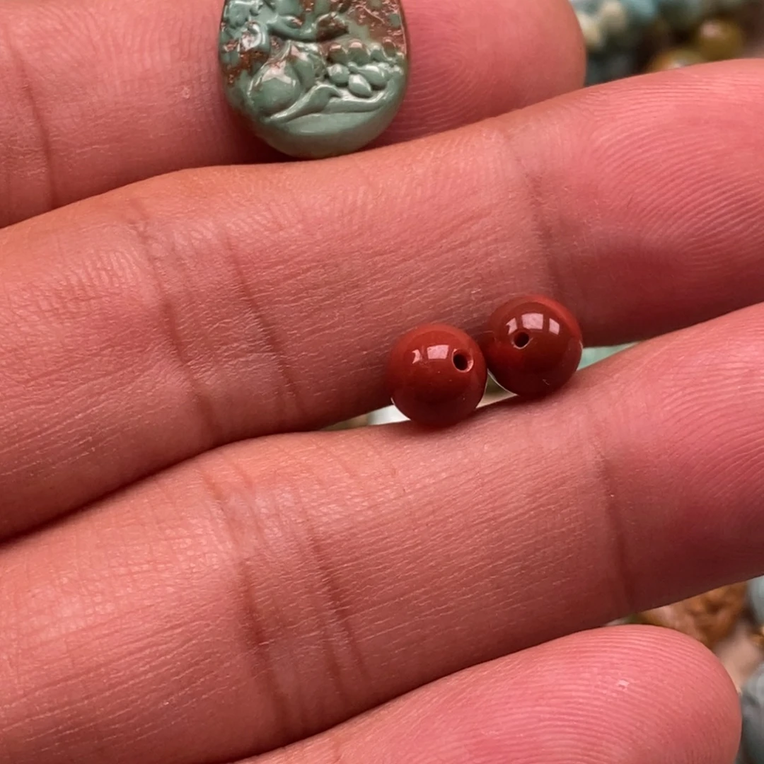 田***园南红玛瑙未镶嵌珠宝半成品