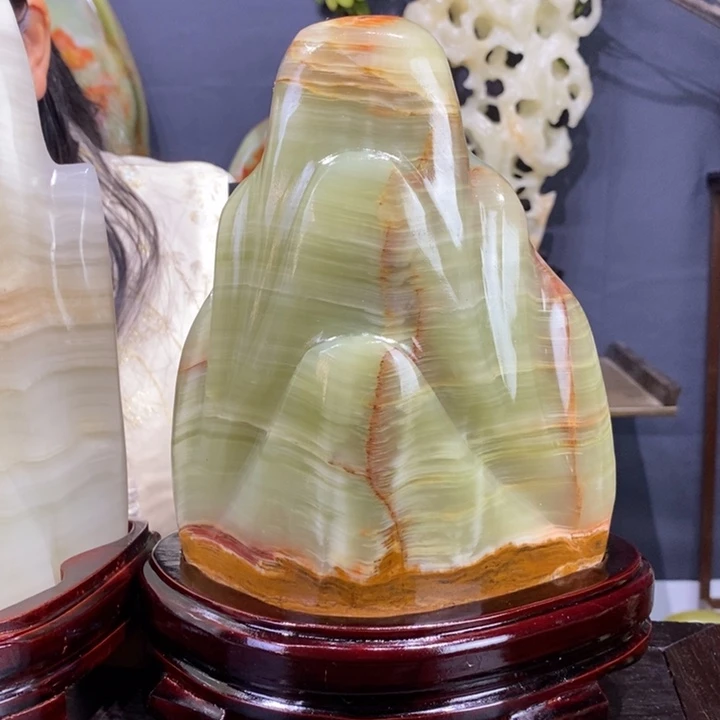 石材精品古青石摆件