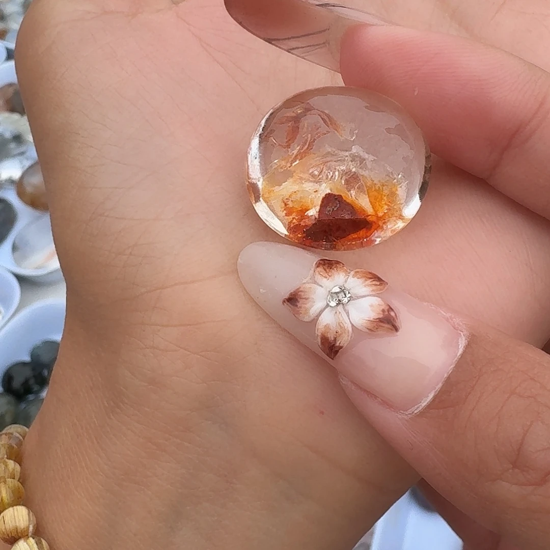 在***姐未镶嵌水晶手链蛋面