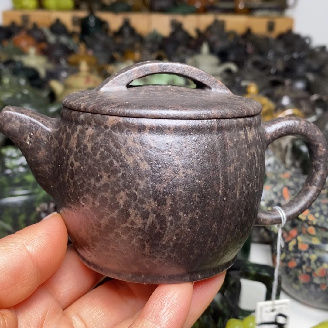 冰碛岩豹纹汉瓦壶200cc