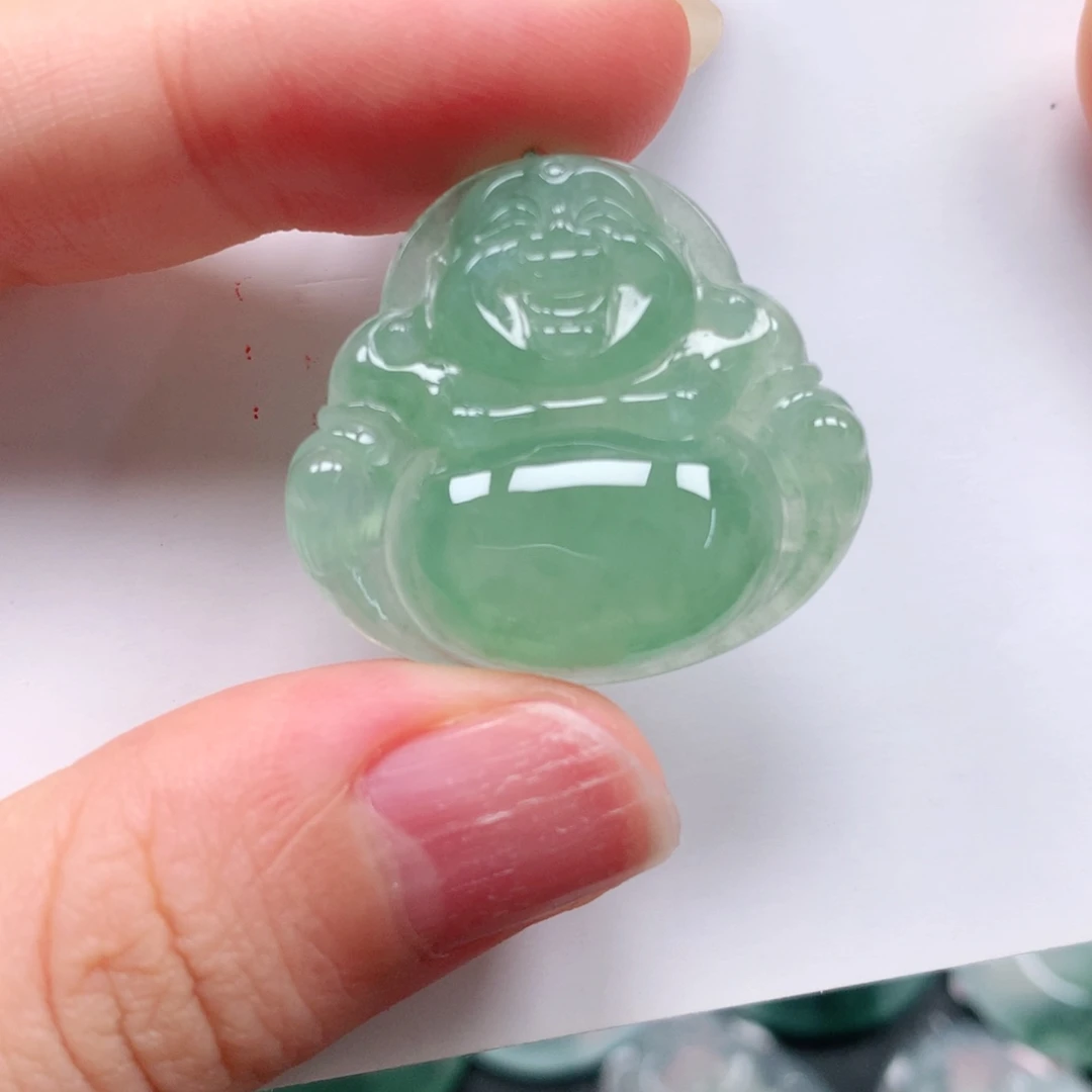 颈饰未镶嵌翡翠天然翡翠
