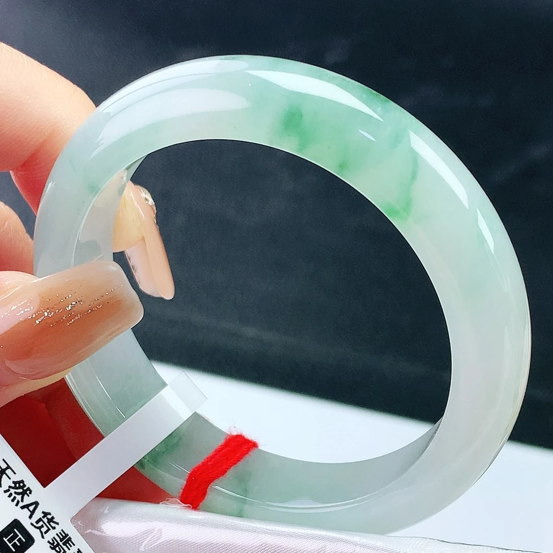 未镶嵌手镯翡翠51圈