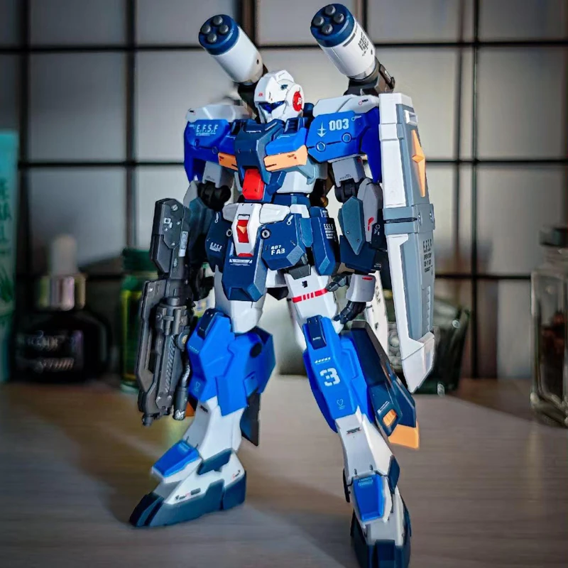 【HG-国产拼装】吉莱 双盾牌 1/144小比例 标准型战甲 拼装模型玩具