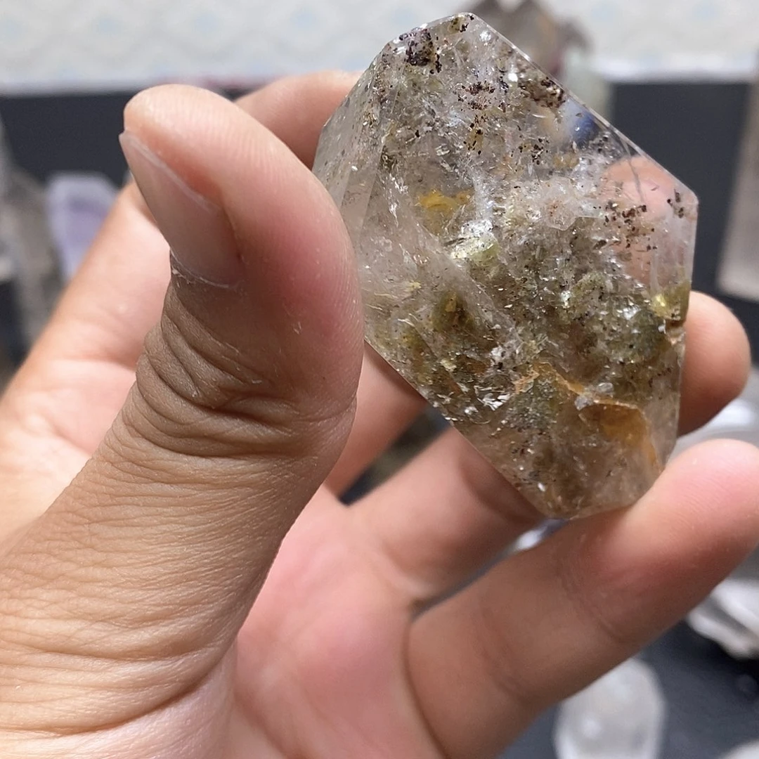 未镶嵌颈饰水晶123水晶石