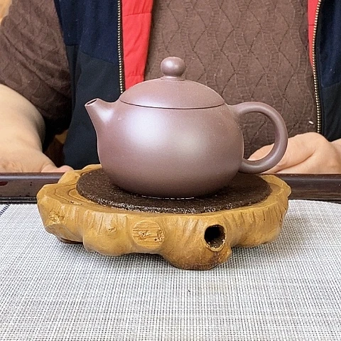 紫砂茶壶宜兴紫泥220cc