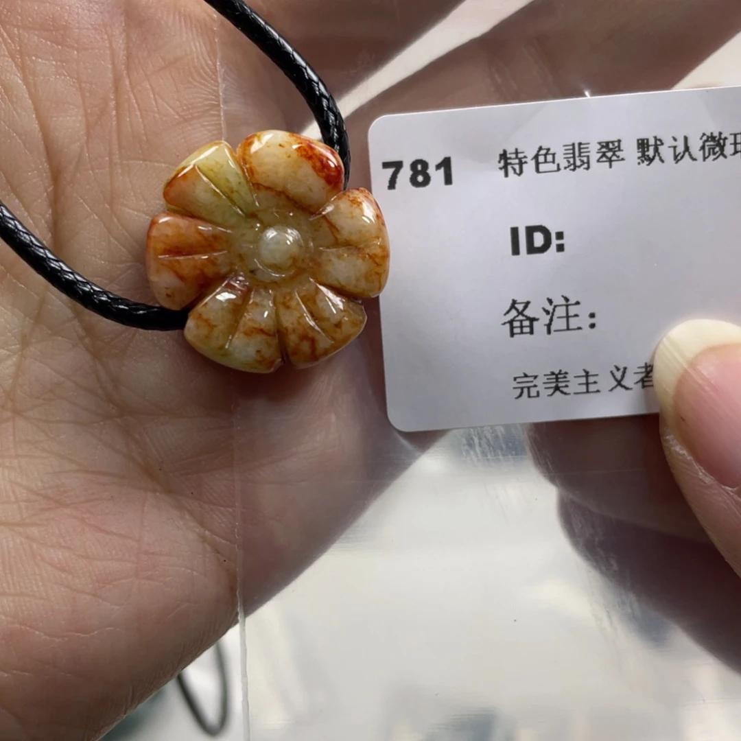 翡翠未镶嵌颈饰牌子