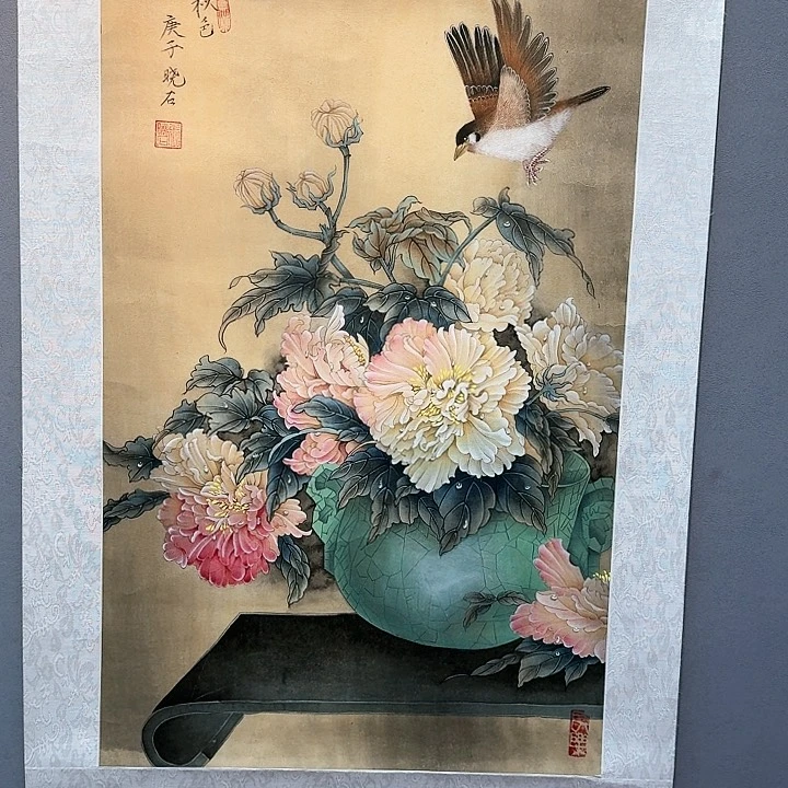 国画书法作品多次参加