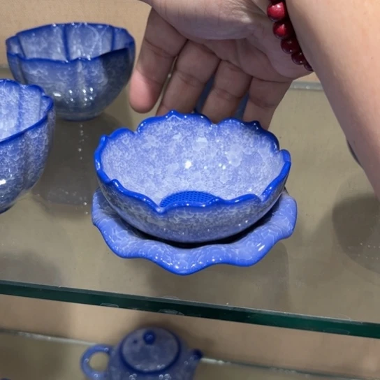 瓷片陶瓷茶具汝瓷茶具
