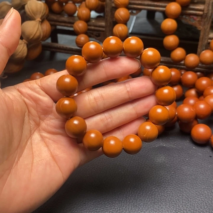 手串橄榄核1.4尺寸光珠