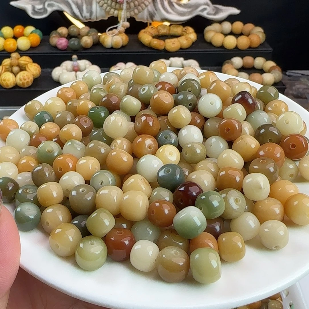 吊坠菩提根/象牙果瑕疵卡10非料汉堡桶混500颗