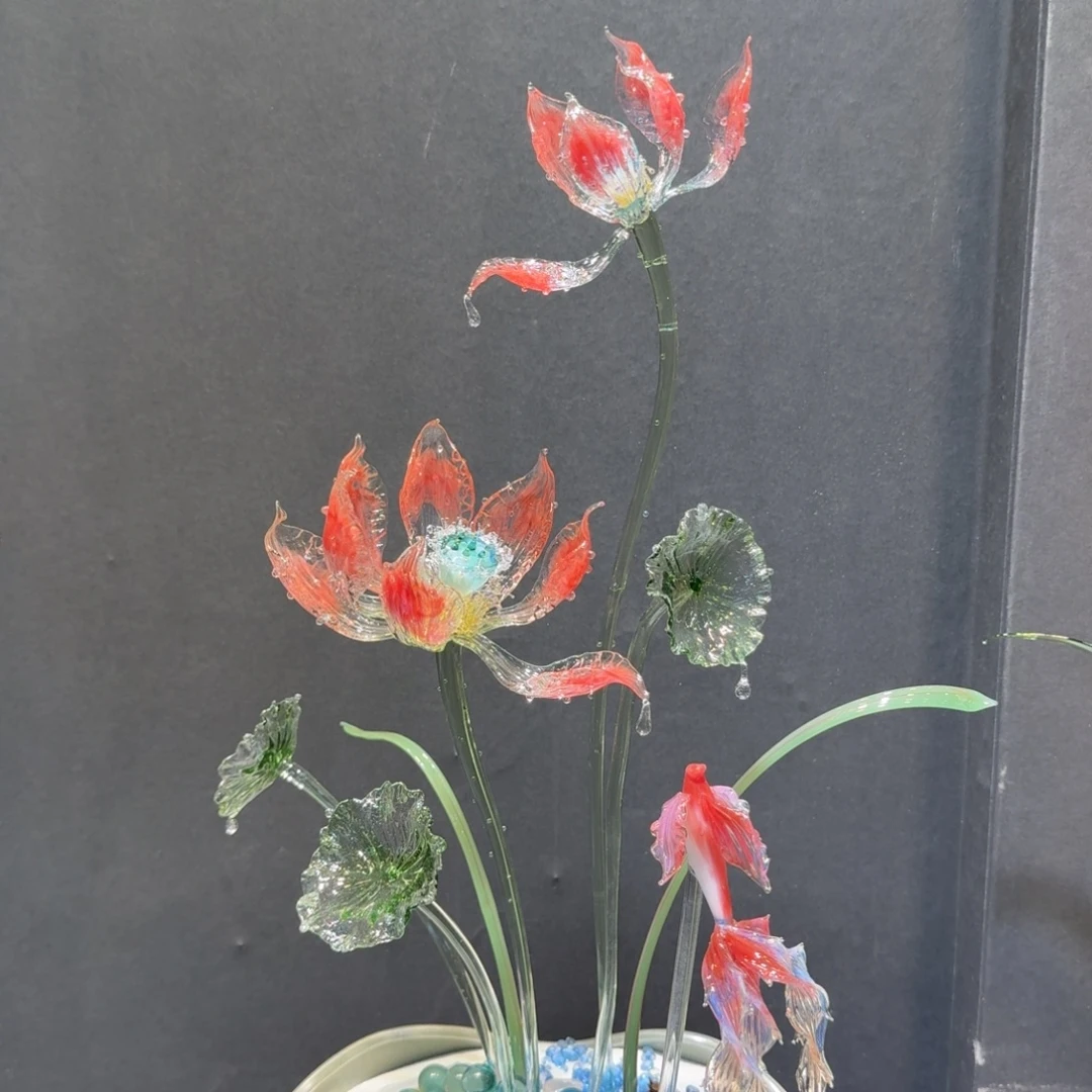 手工艺品琉璃风生水起34