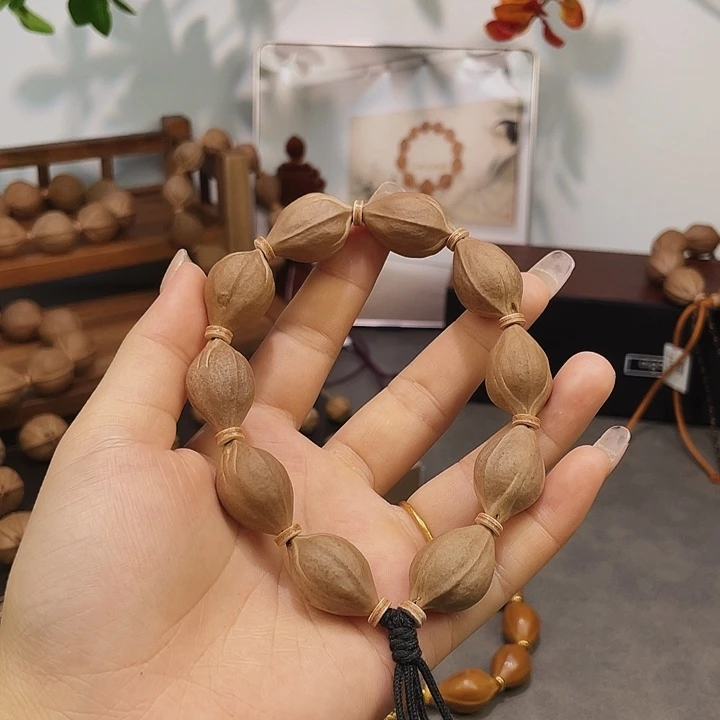 七***安梅林铁核文玩手串