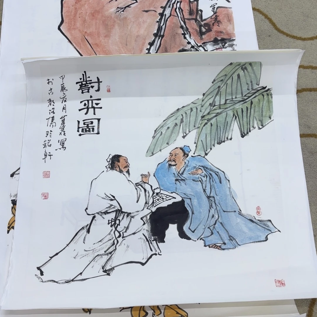 国画国画老师作品刘