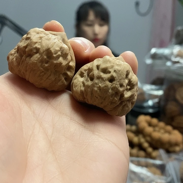 文玩核桃把件35古蝉