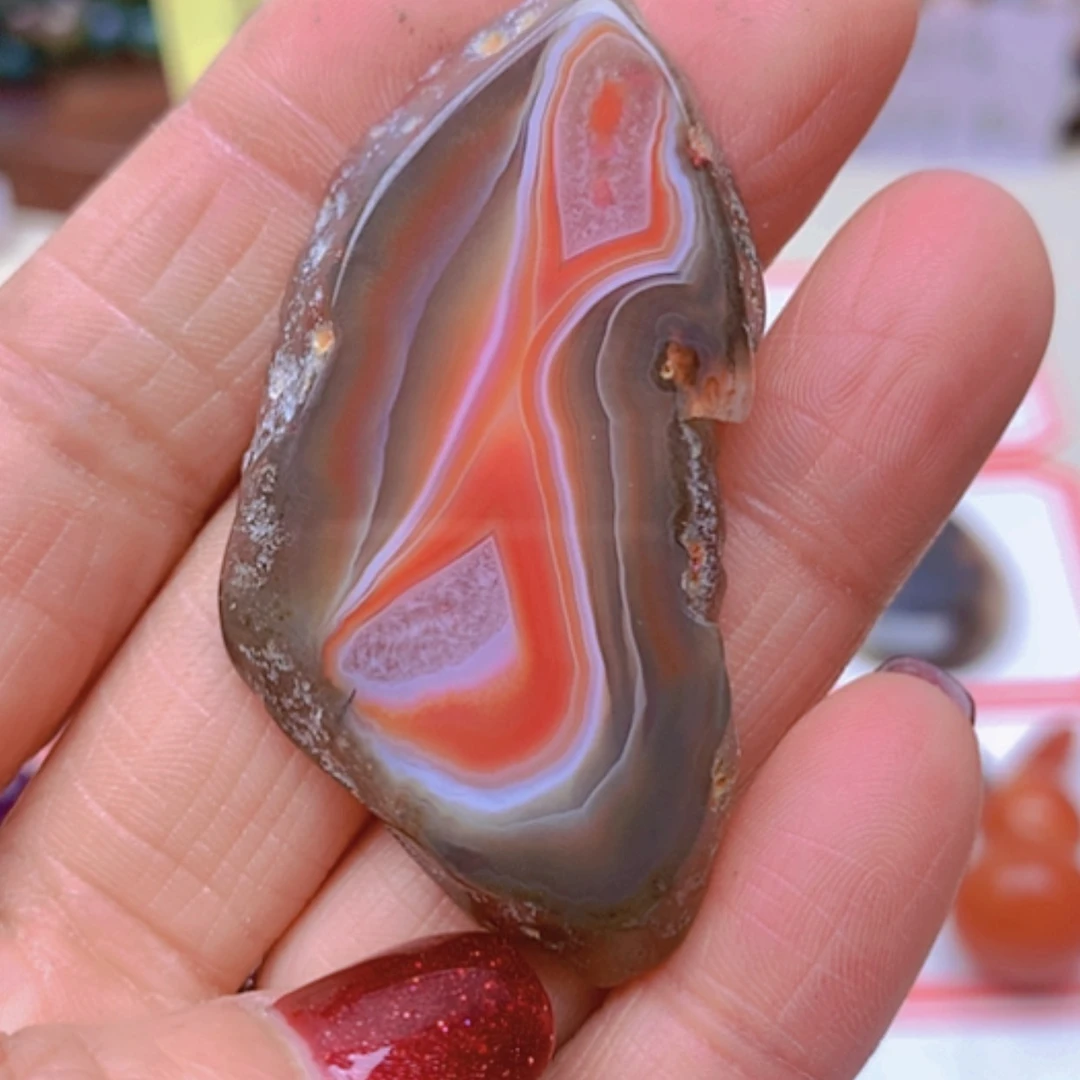 【闪购商品】玛瑙/玉髓珠宝奇石未镶嵌福*