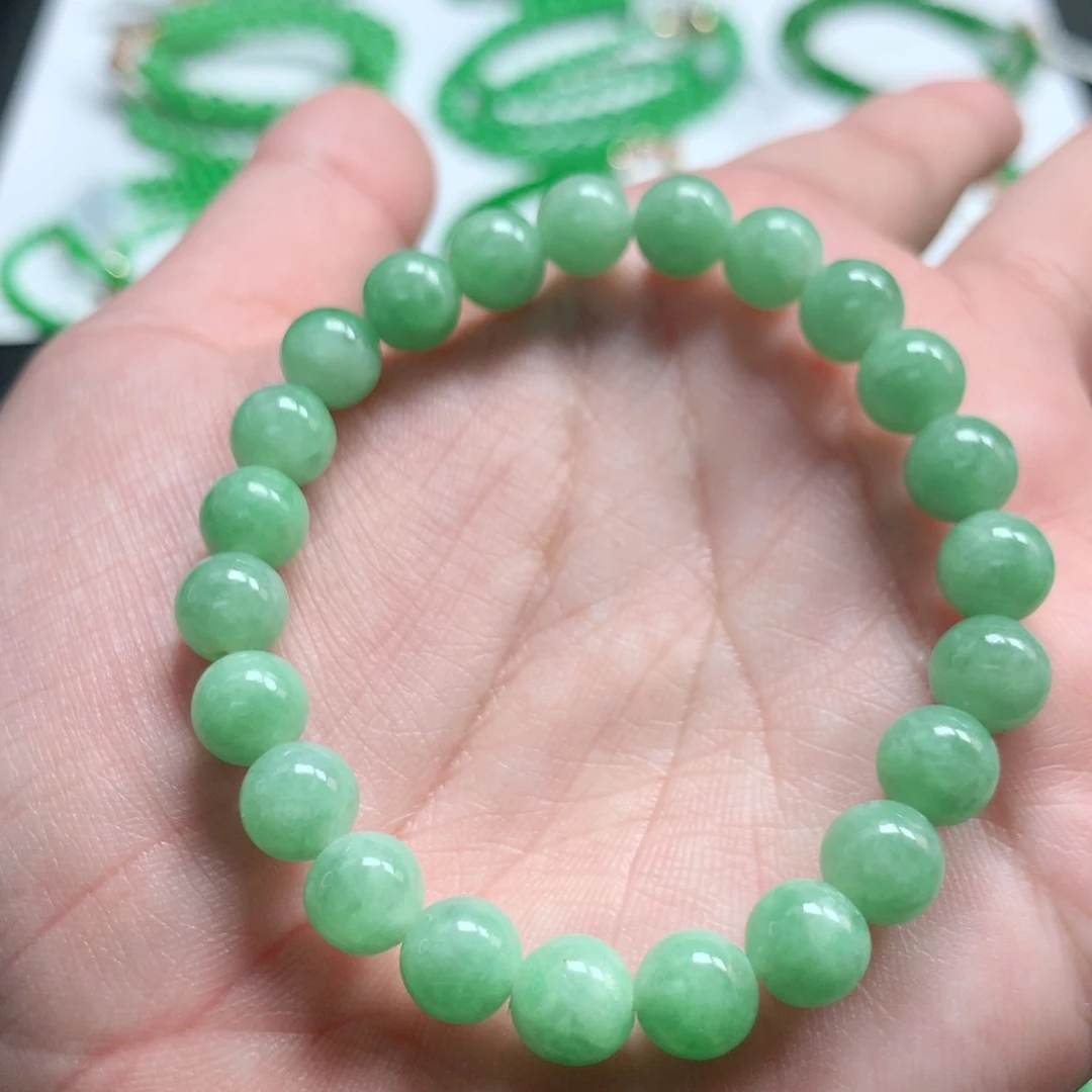 翡翠未镶嵌手链翡翠