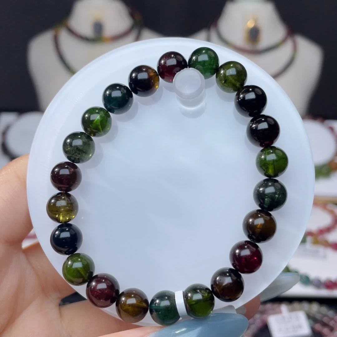 手串未镶嵌碧玺8.5mm+