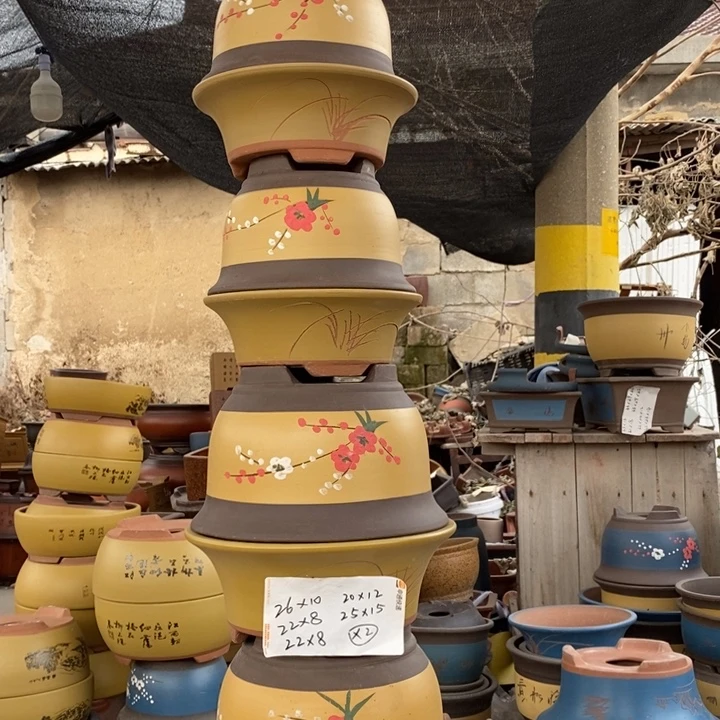 紫砂花盆紫砂特价包邮