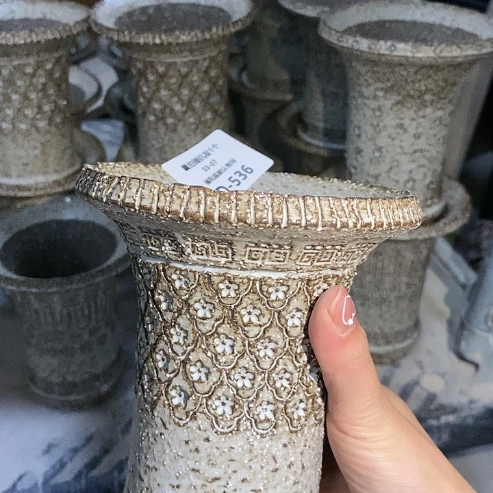 七里烧花盆3-7-536口径10