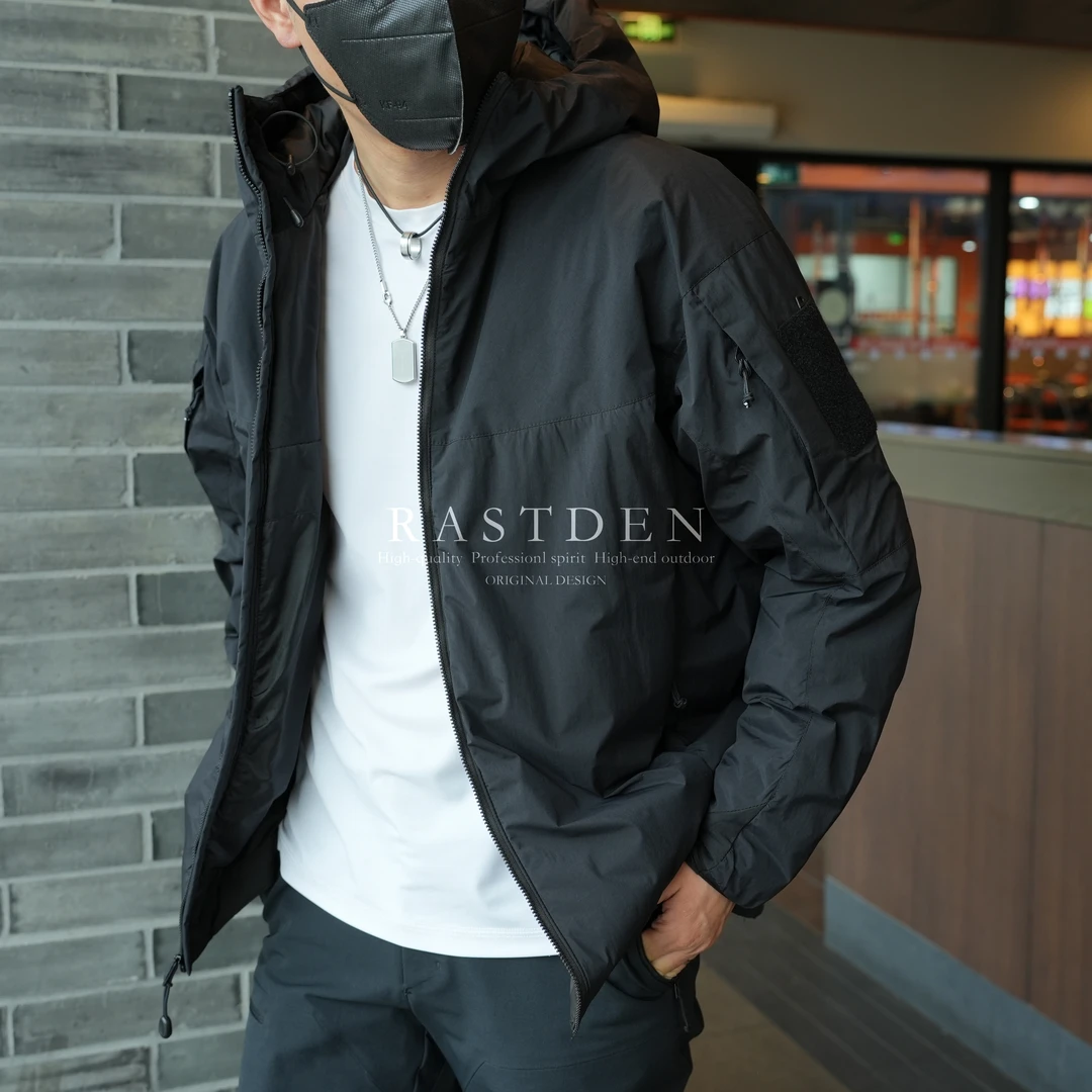 镇店压轴男士秋冬通勤轻量保暖棉衣户外连帽棉服防风百搭外套棉袄