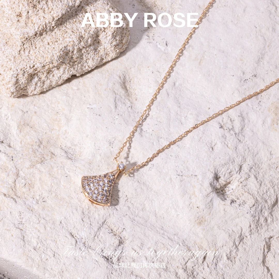 ABBY ROSE 轻奢小众设计款裙子项链194C2