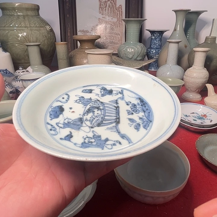 碗用****2青花小碗一个包邮