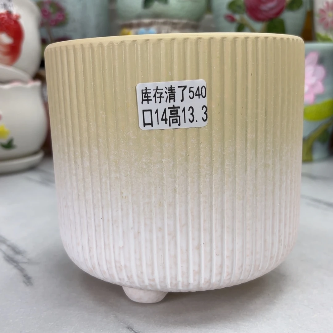 @夏西陶瓷花盆@@5540