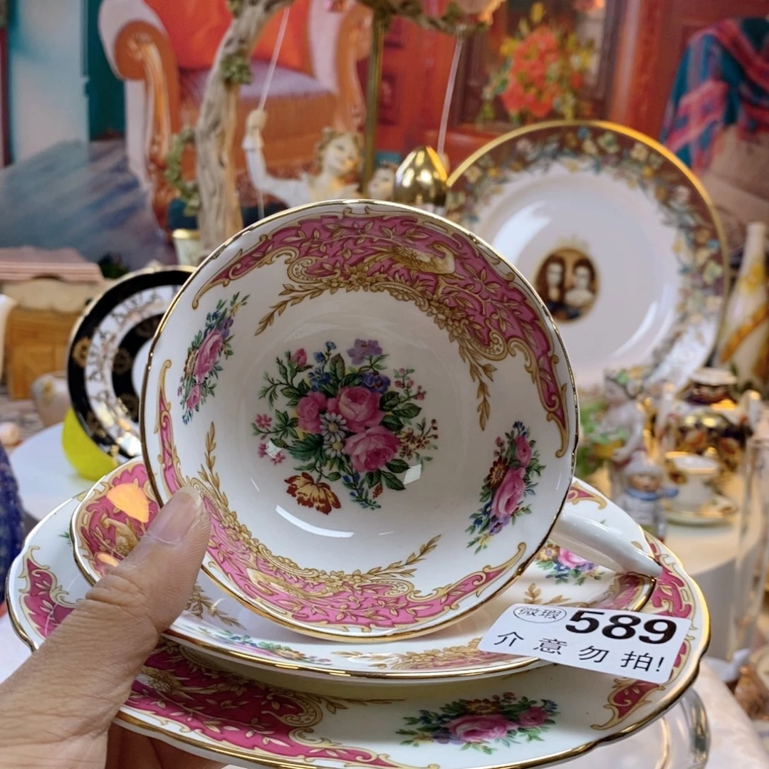 骨瓷卡尔波特瓷器欧瓷咖啡杯水晶杯