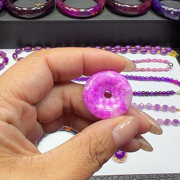 非金属珐琅平安扣