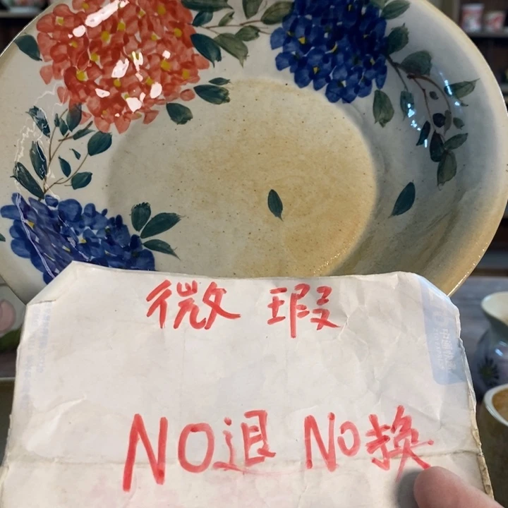 瓷片265 景德镇釉下五彩陶瓷