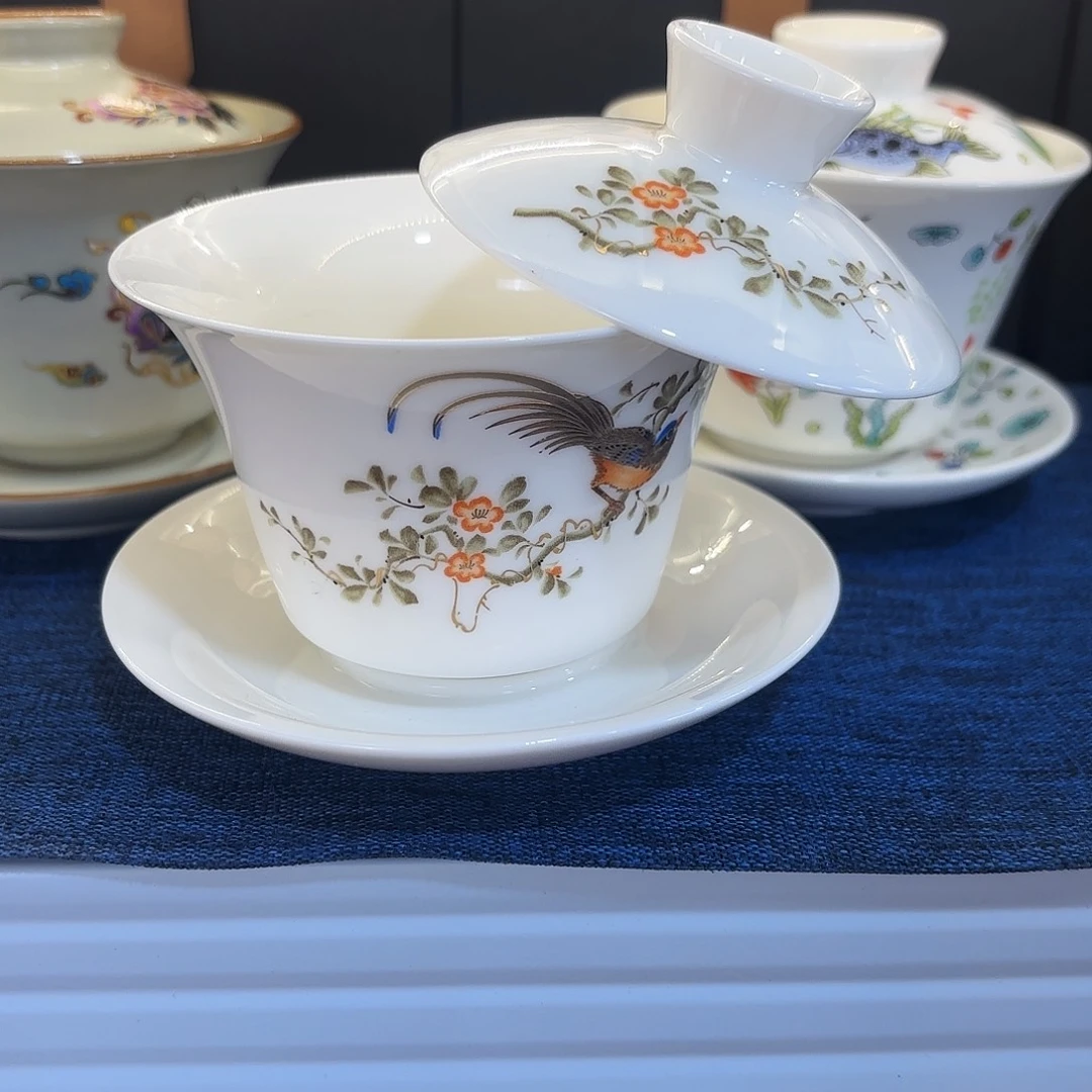 盖碗很漂亮 我很喜欢