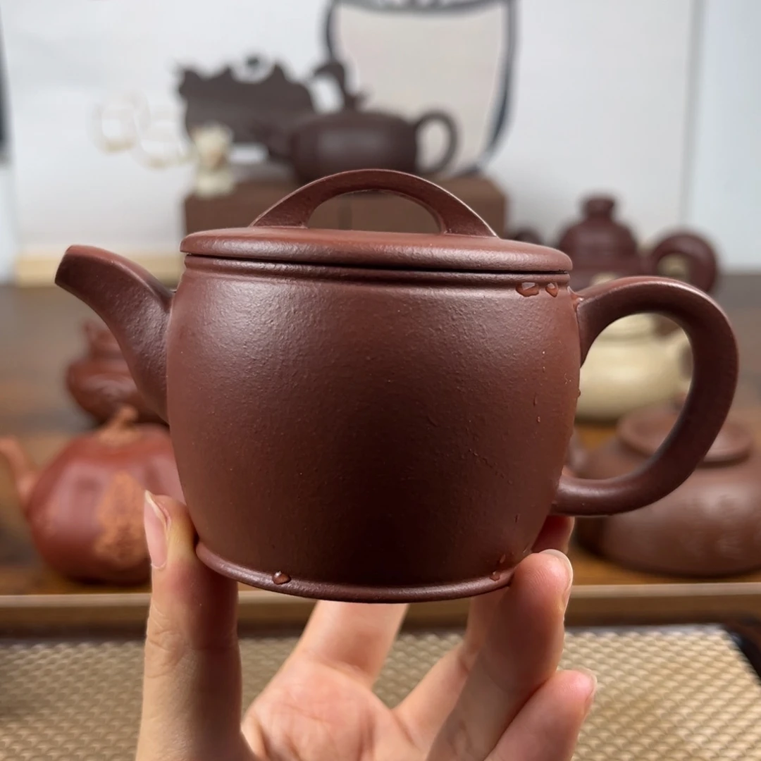 茶壶紫砂底槽清半手140c