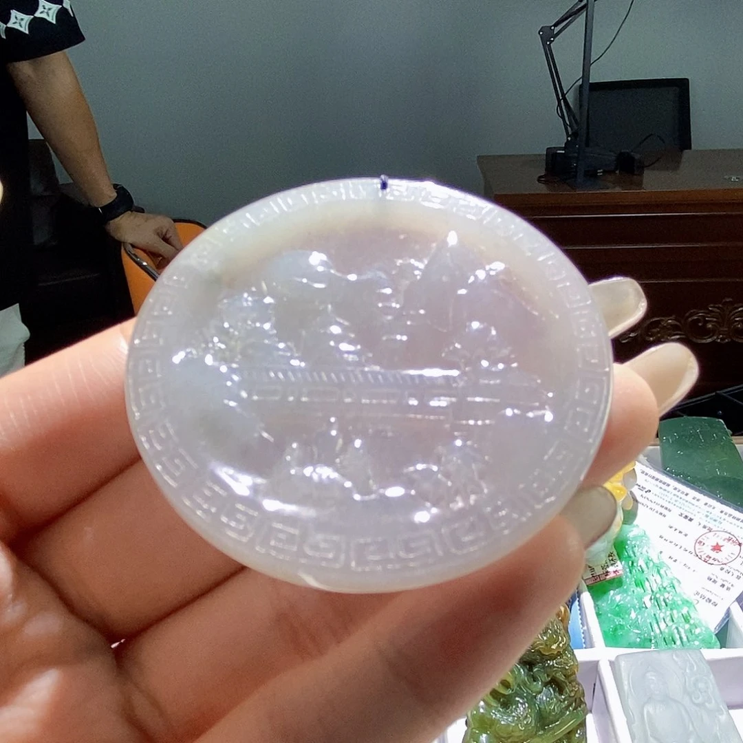 颈饰未镶嵌翡翠翡翠
