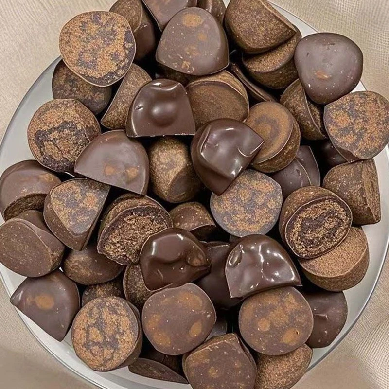 【浓厚香醇】加强版生酮松露巧克力控糖代餐生酮零食黑巧克力