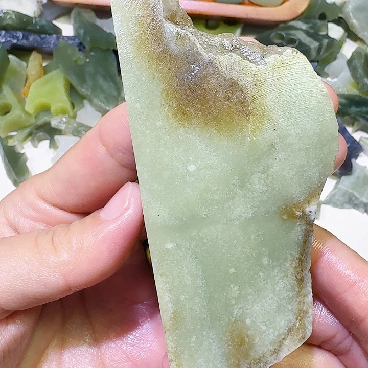 和田玉（糖玉）未镶嵌车挂