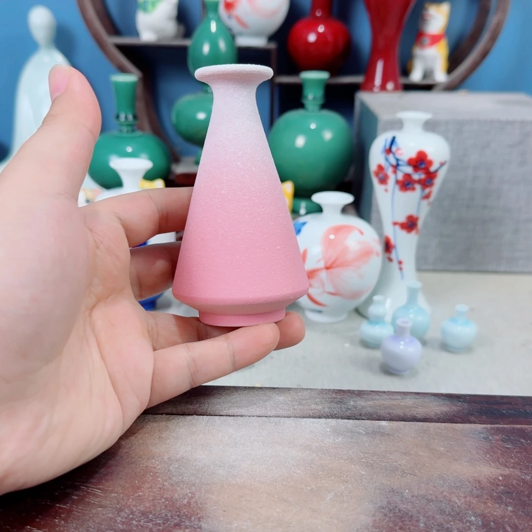 陶瓷手工小花器摆件