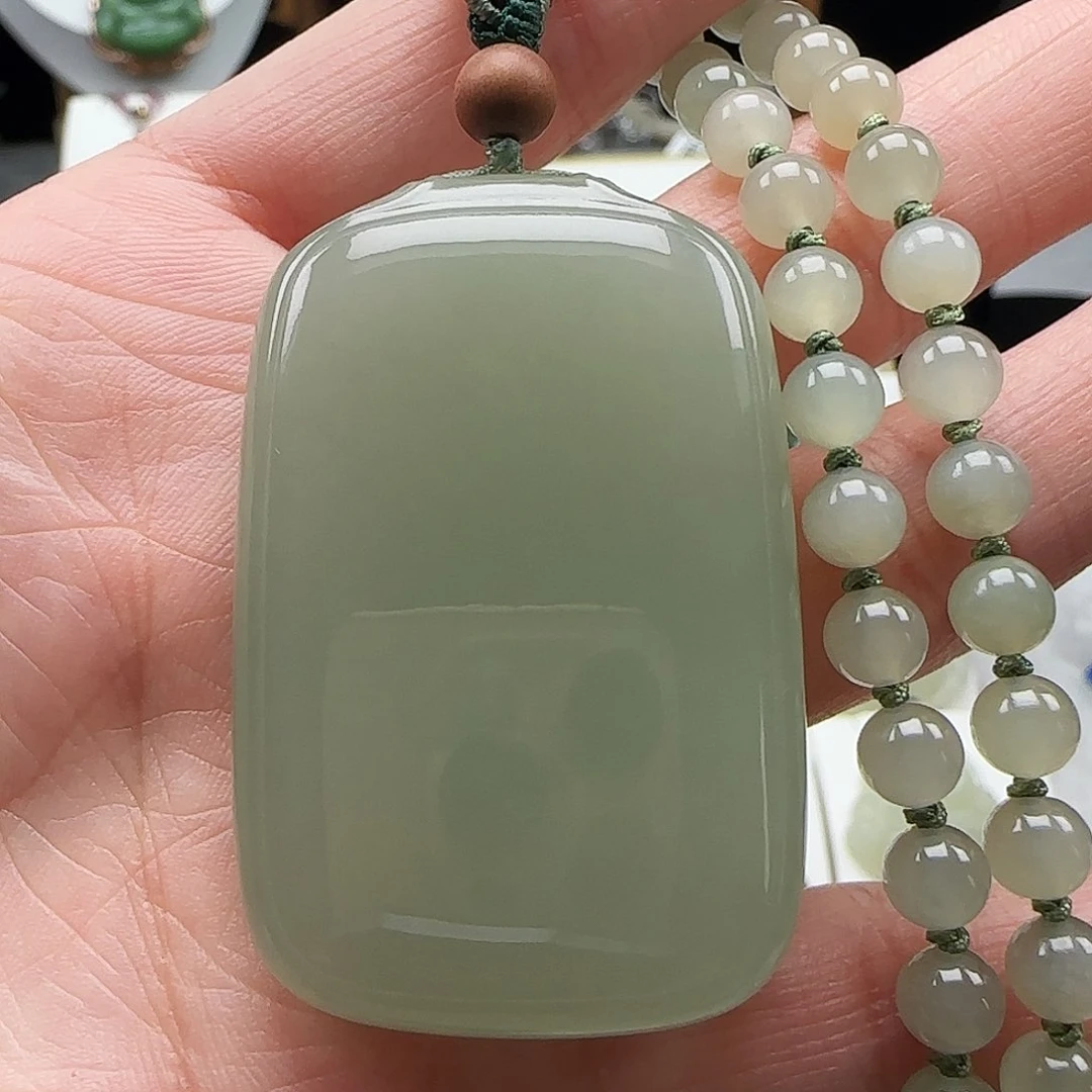 和田玉颈饰未镶嵌?***常