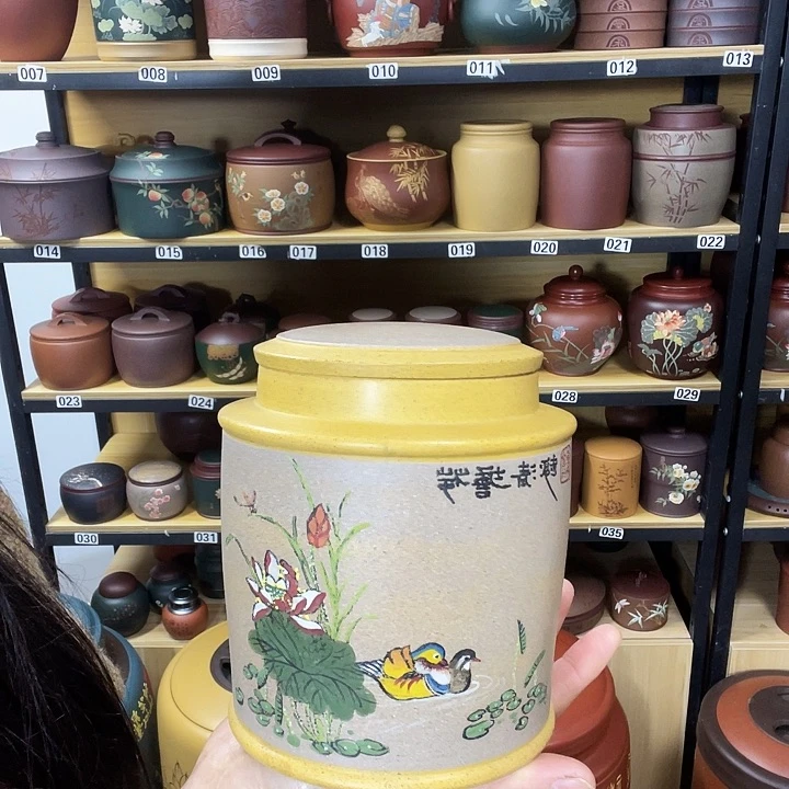 紫砂茶叶罐紫砂茶叶罐