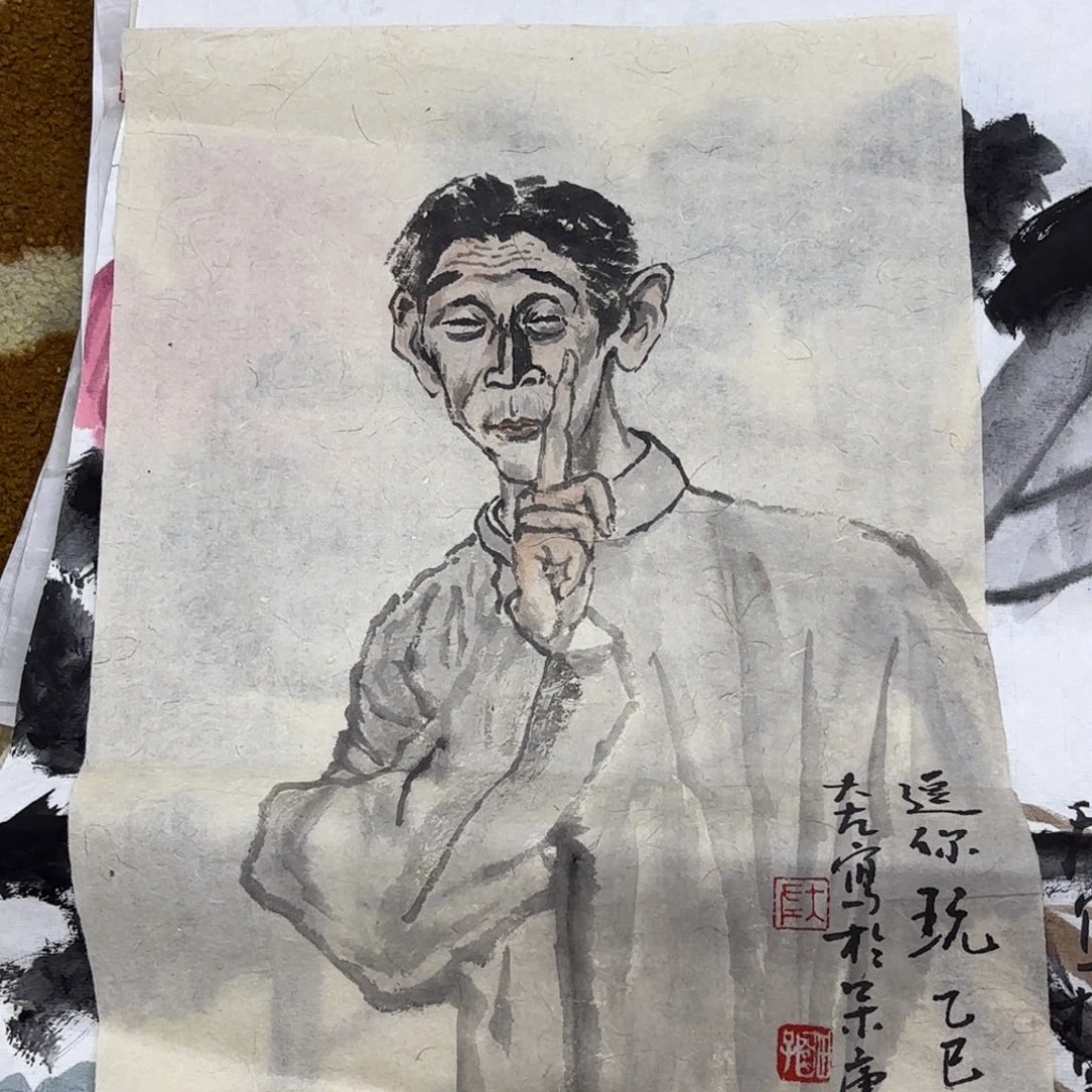 国画国画老师作品刘