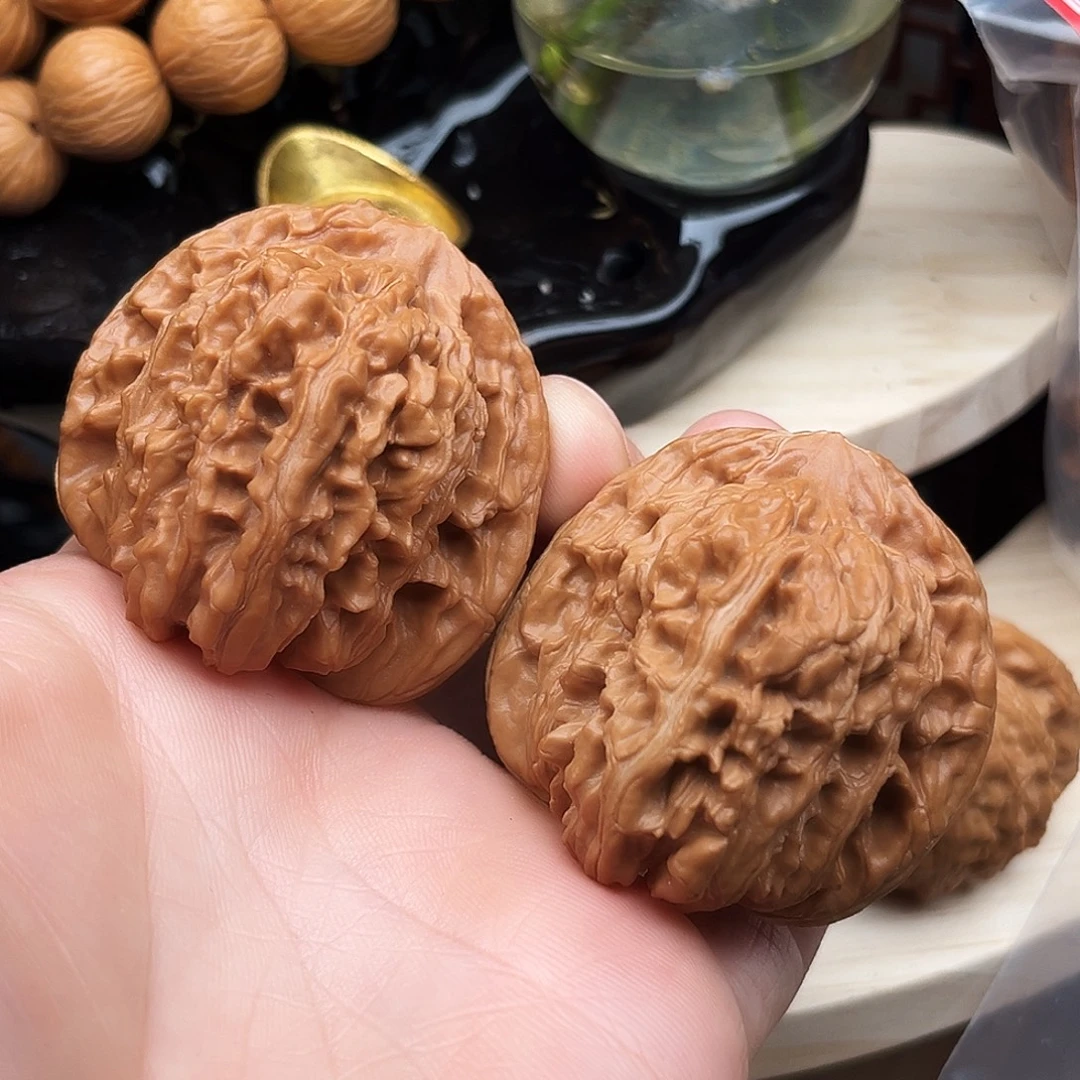 把件文玩核桃四座楼