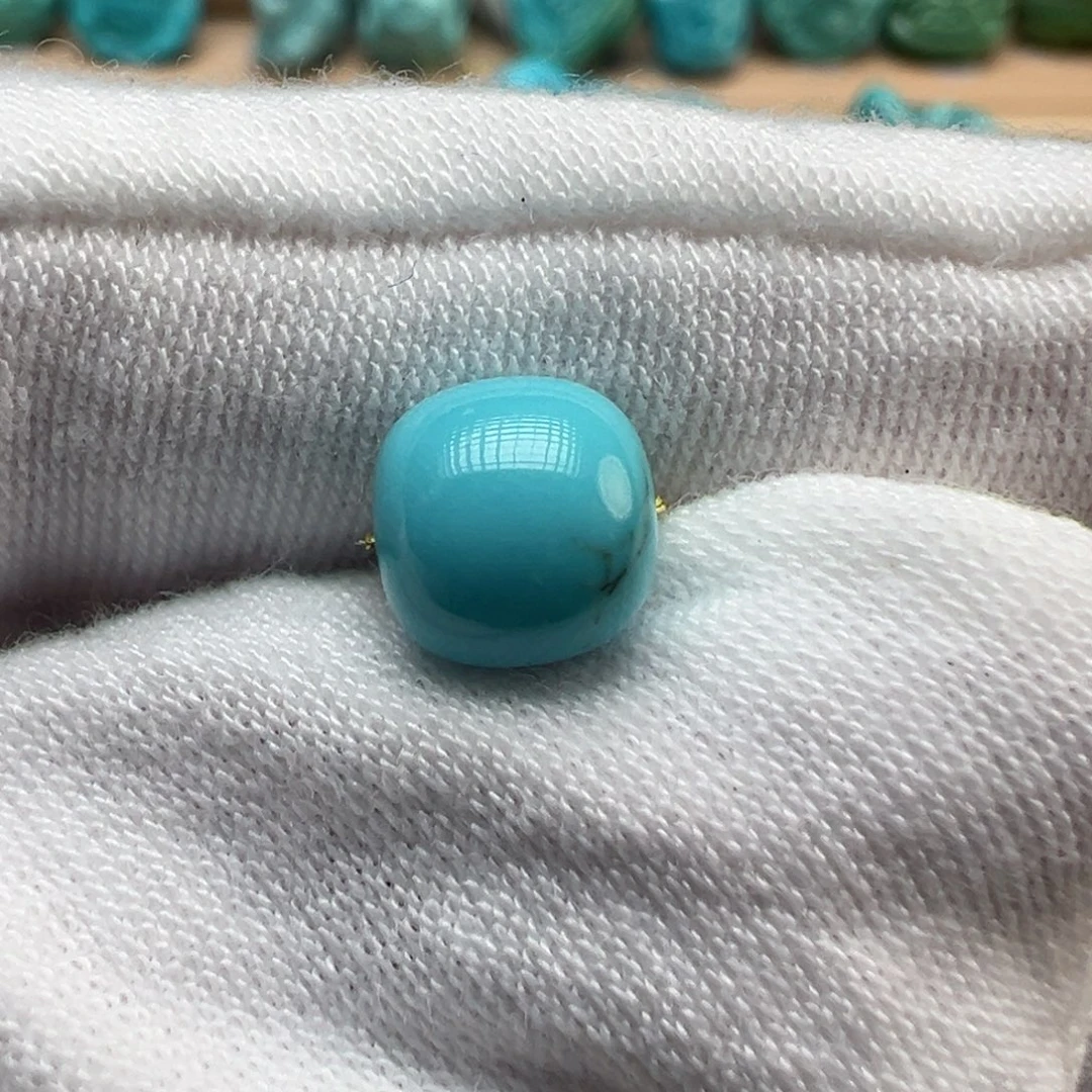 绿松石未镶嵌配饰7.5*7.3