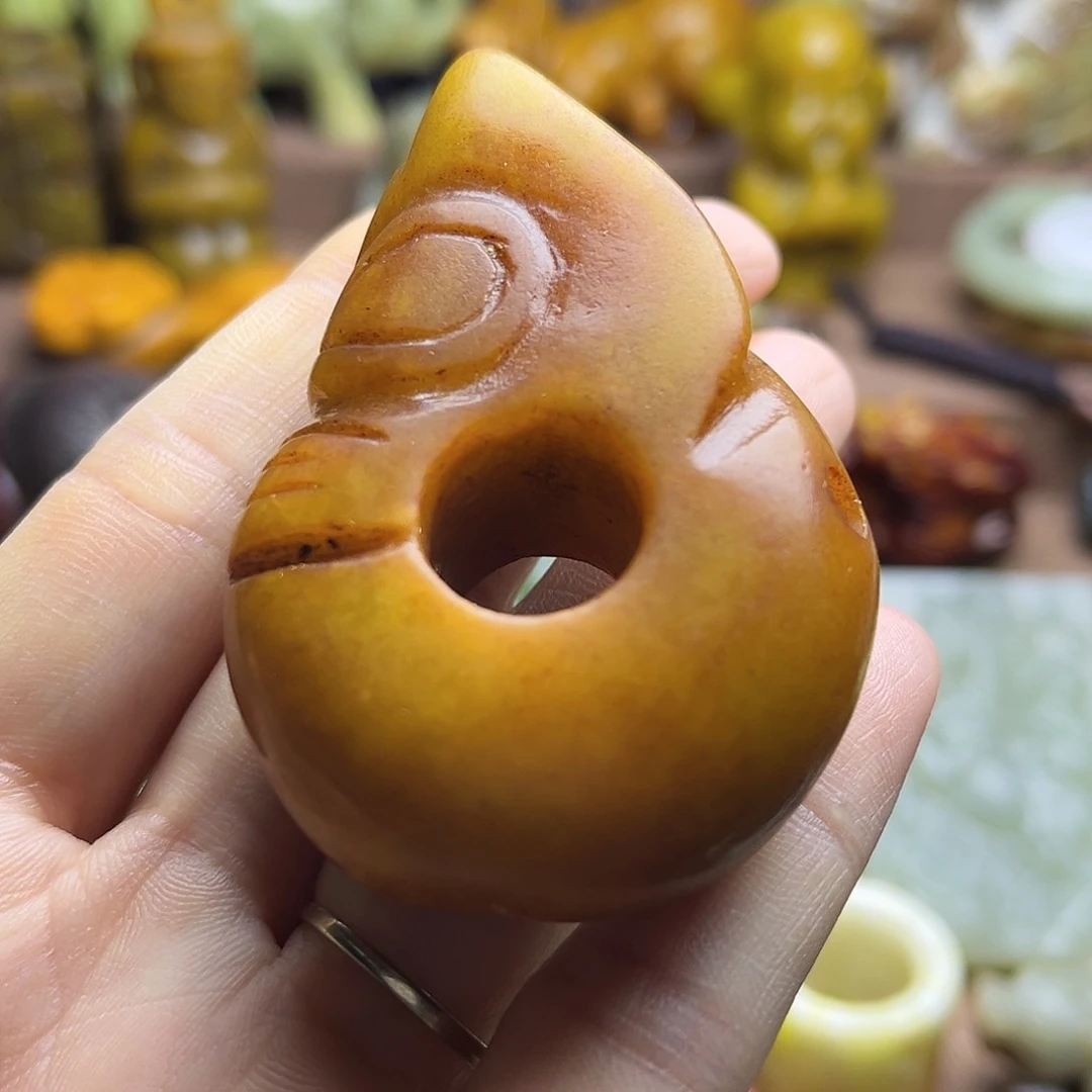 白玉菩提吊坠41。。