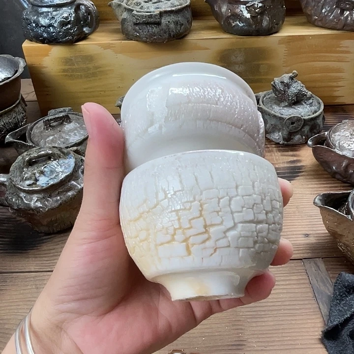 *****瓷片柴烧茶器的福利茶壶