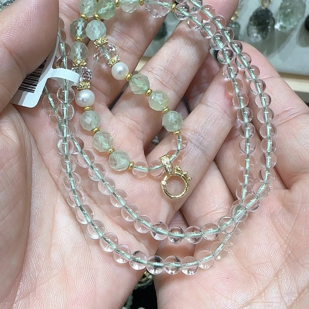 颈饰未镶嵌水晶天然