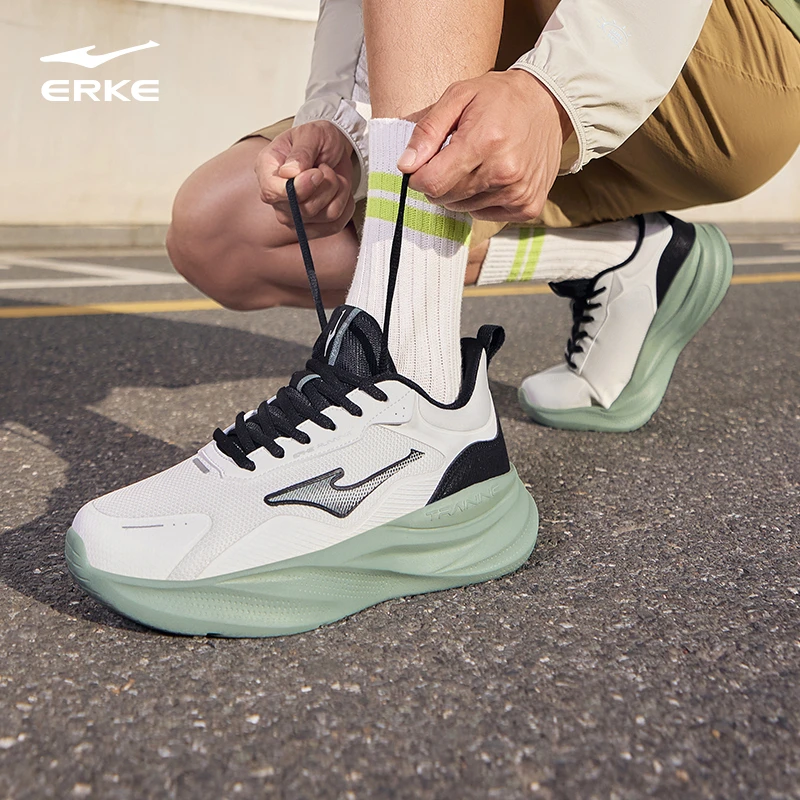 凌云丨鸿星尔克情侣运动鞋新款慢跑休闲软底跑鞋51125103308-yl