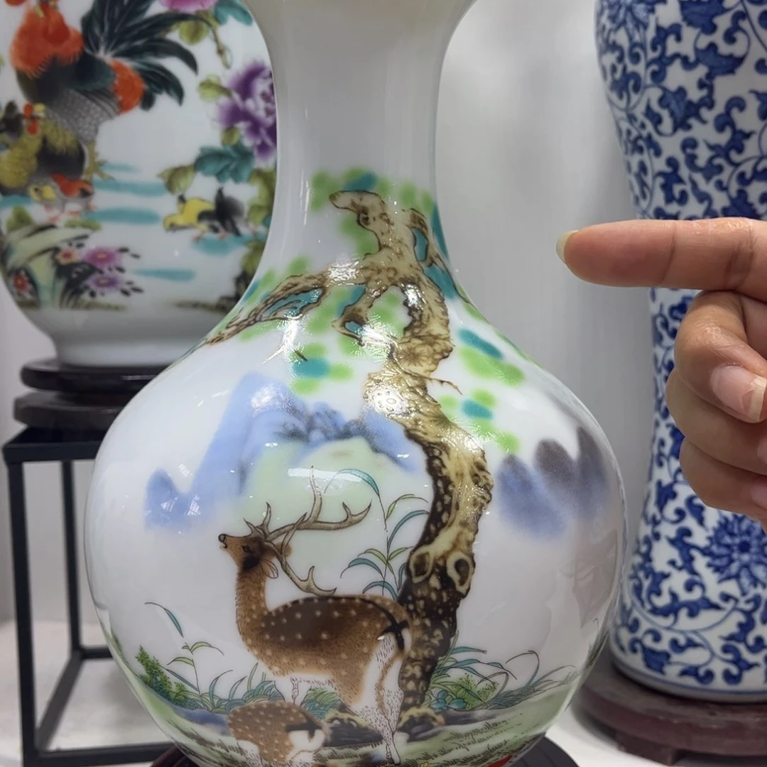 景德镇陶瓷花瓶摆件