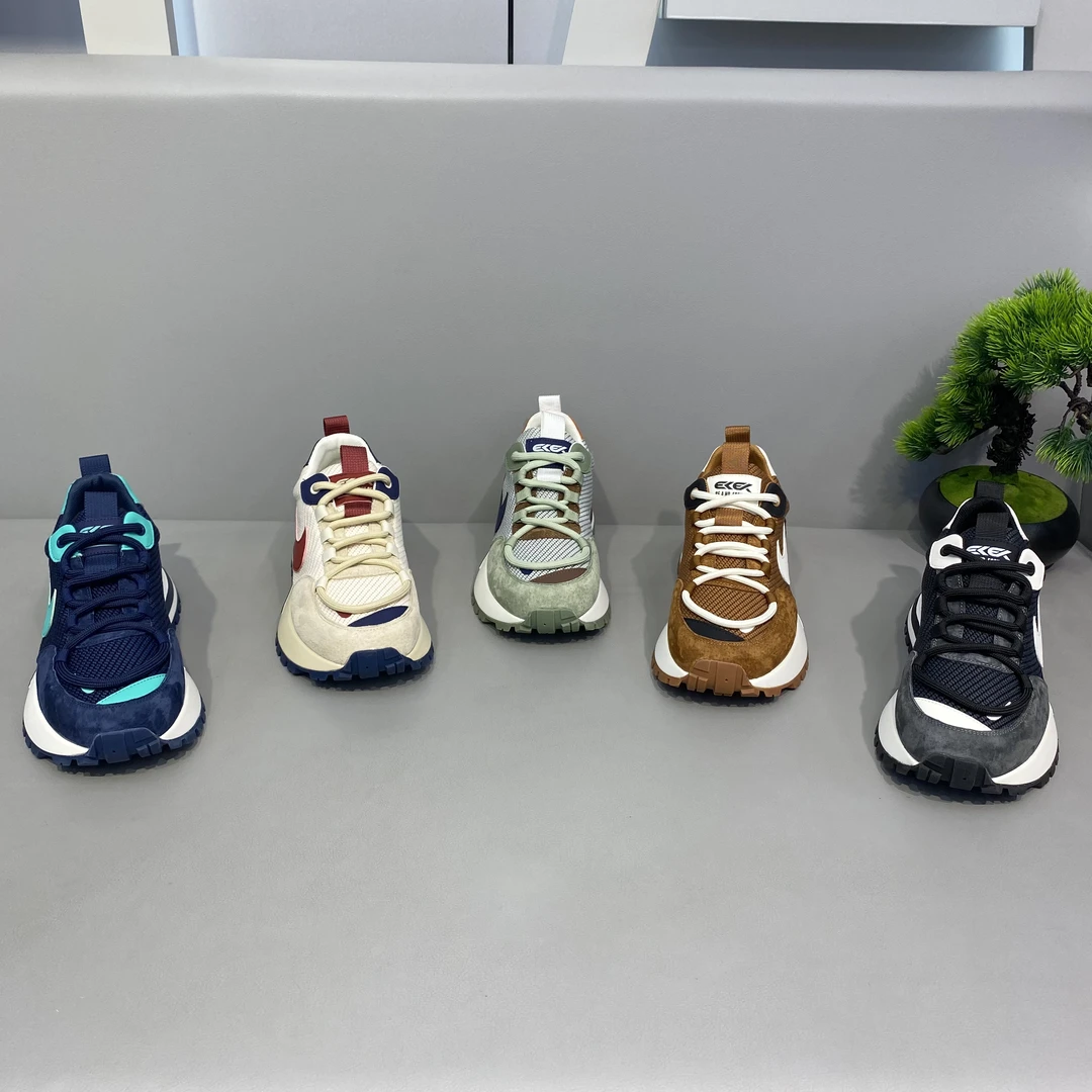 低帮拼色运动风夏季时尚休闲鞋飞织百搭甜辣千金风秋季运动鞋男鞋